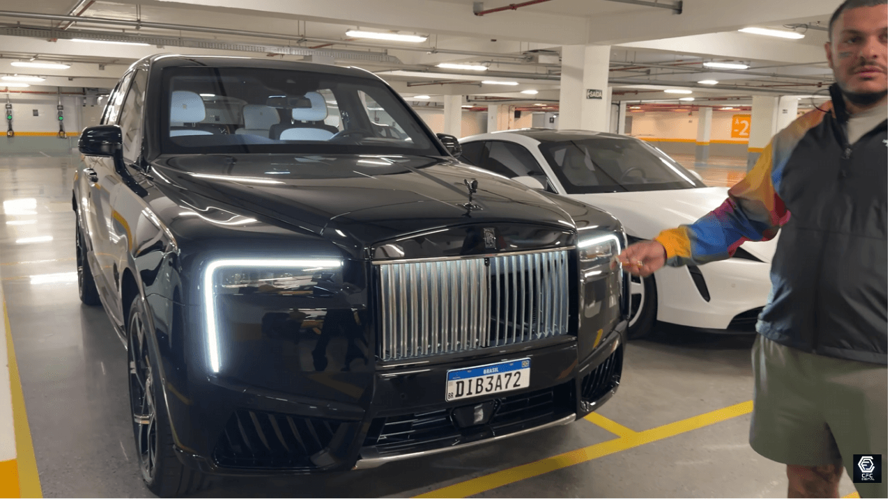 Rolls-Royce Cullinan Black Badge avaliado em mais de R$ 10 milhões